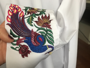 Бордюры с птицами