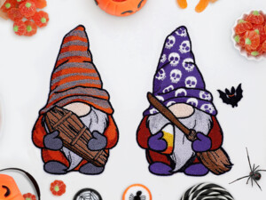 Гномы дизайны вышивки
