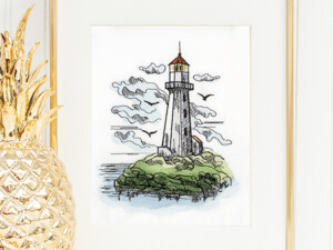 Морские дизайны вышивки