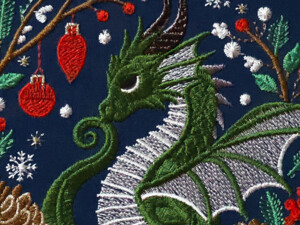 Год дракона дизайны вышивки