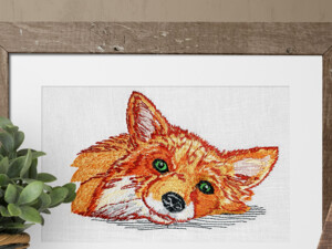 Лисы и волки Дизайны вышивки