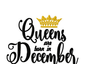 Надписи на английском языке Королевы рождаются в ...