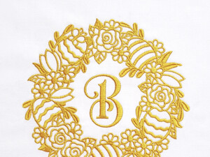 Одноцветные Пасхальные дизайны