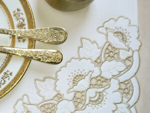 Ришелье для машинной вышивки