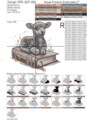 Агнец Божий сидит на Библии Мега - 4 размера
