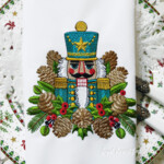 Щелкунчик в еловых ветвях - 4 размера