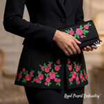 Комплект роз бордюрный узор 4 в 1