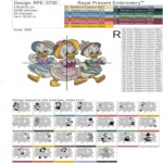 Танцующие утки и маленькие моряки набор - 4 размера