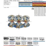 Танцующие утки и маленькие моряки набор - 4 размера