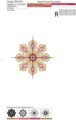 Ювелирная Винтажная снежинка - 2 размера
