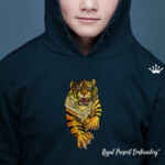 Бегущий Тигр стиль KENZO