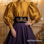 Бордюр Золотой Чертополох барокко - 7 размеров