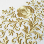 Фрагмент Бордюра розы одноцветные - 4 размера