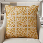 Растительный орнамент для подушек и бордюров - 4 размера