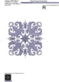 Квилт блок сиреневый - 7 размеров