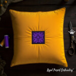 Квилт блок сиреневый - 7 размеров