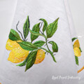 Дизайн машинной вышивки  Лимоны - 2 размера