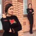 Дизайн машинной вышивки Маки