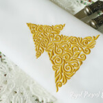 Витиеватая Новогодняя елочка - 4 размера