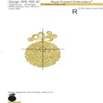 Комплект новогодних витиеватых украшений - 4 размера