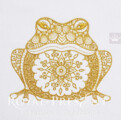 Дизайн машинной вышивки Орнаментальная Лягушка - 5 размеров