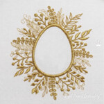 Пасхальное яйцо рамка для надписи