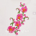 Дизайн машинной вышивки Розовые Орхидеи - 3 размера