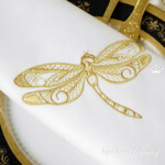 Золотая стрекоза - 4 размера