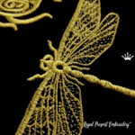 Ажурные Стрекоза и жук набор - 3 размера