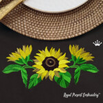 Три подсолнуха - 5 размеров