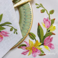 Дизайн машинной вышивки Тропические орхидеи