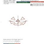 Милый Джек-фонарь Легкая аппликация в 5 размерах