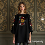 Славянский цветочный бордюр