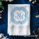 Винтажный медальон для инициалов - 5 размеров