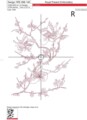 RedWork Весенние бабочки - 4 размера