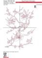 RedWork Весенние бабочки - 4 размера