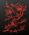 RedWork Весенние бабочки - 4 размера