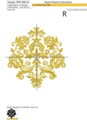 Дамасский Винтажный декор  - 3 размера