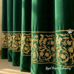 Барокко Витиеватый цветочный бордюр