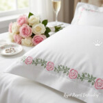 Романтический бордюр с розами