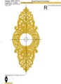 Рамка для монограммы в барочном стиле