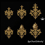 Прорези для пуговиц барокко