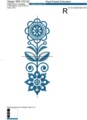 Дизайны машинной вышивки Скандинавские бордюры