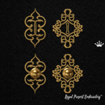 Два дизайна для обработки прорезей пуговиц