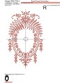 Два дизайна машинной вышивки Винтажные узоры - 3 размера