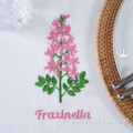 Фраксинелла Дизайн машинной вышивки - 2 размера