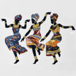 Африканские Девушки набор - 2 размера