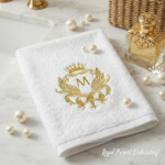 Изящная рамка для монограммы - 2 размера