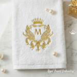 Изящная рамка для монограммы - 2 размера