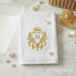 Изящная рамка для монограммы - 2 размера